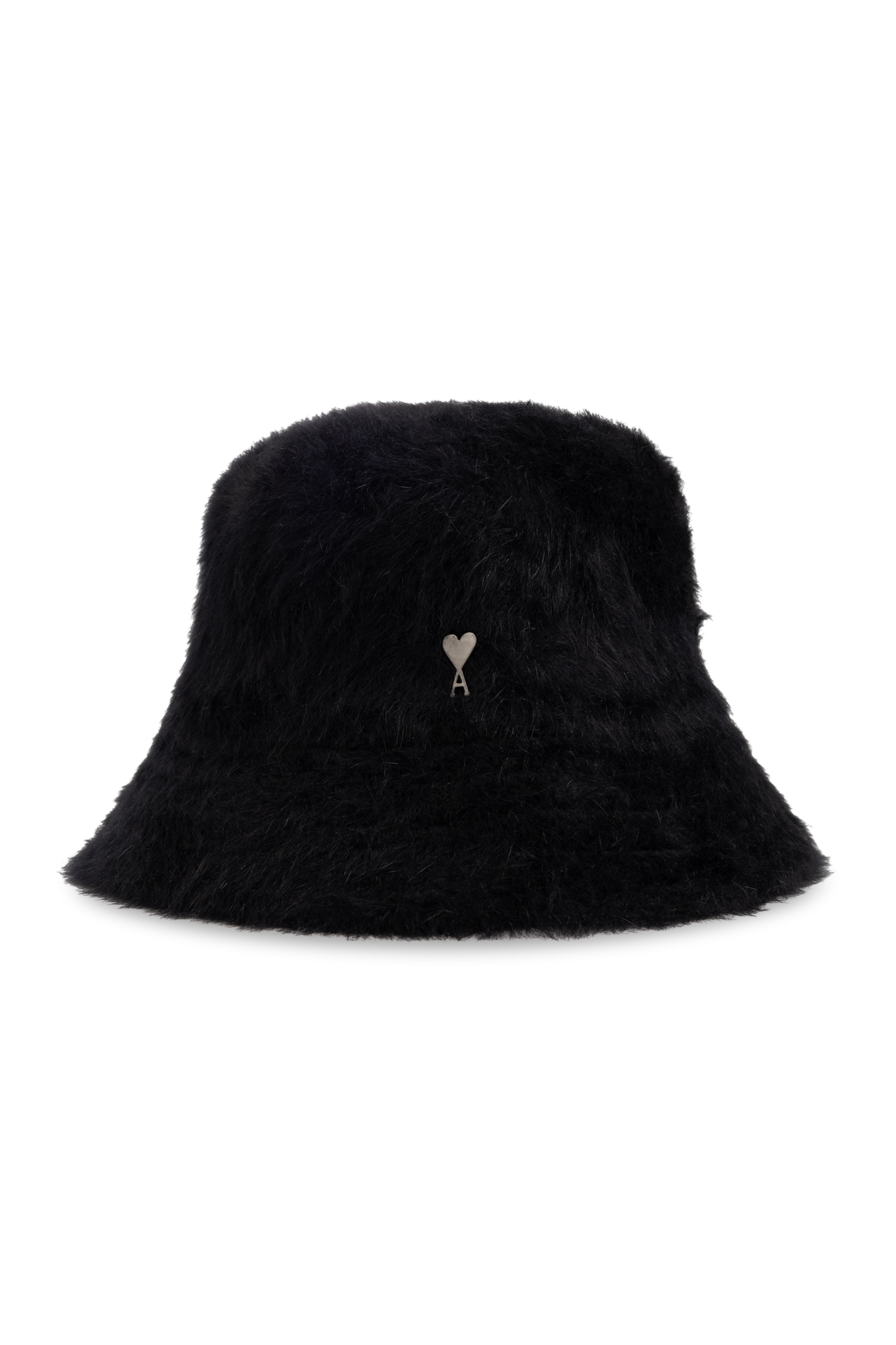 Black Bucket hat with logo Ami Alexandre Mattiussi - Vitkac Canada